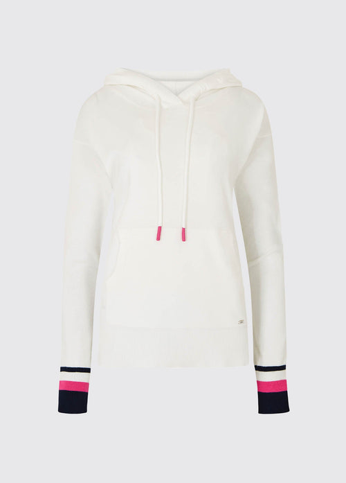 Burncourt Viscose Hoodie - White