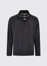 Valencia Fleece, Ladies Halve Rits - Graphite