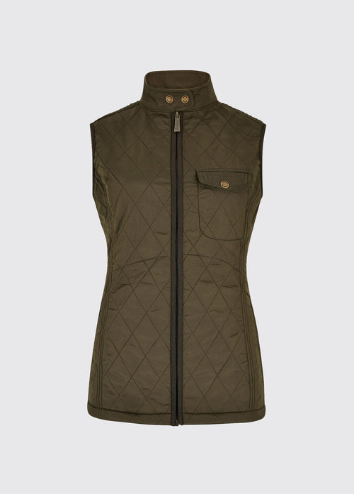 Rathdown Gewattteerde bodywarmer - Olive