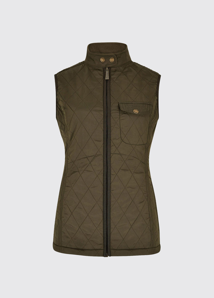 Rathdown Gewattteerde bodywarmer - Olive