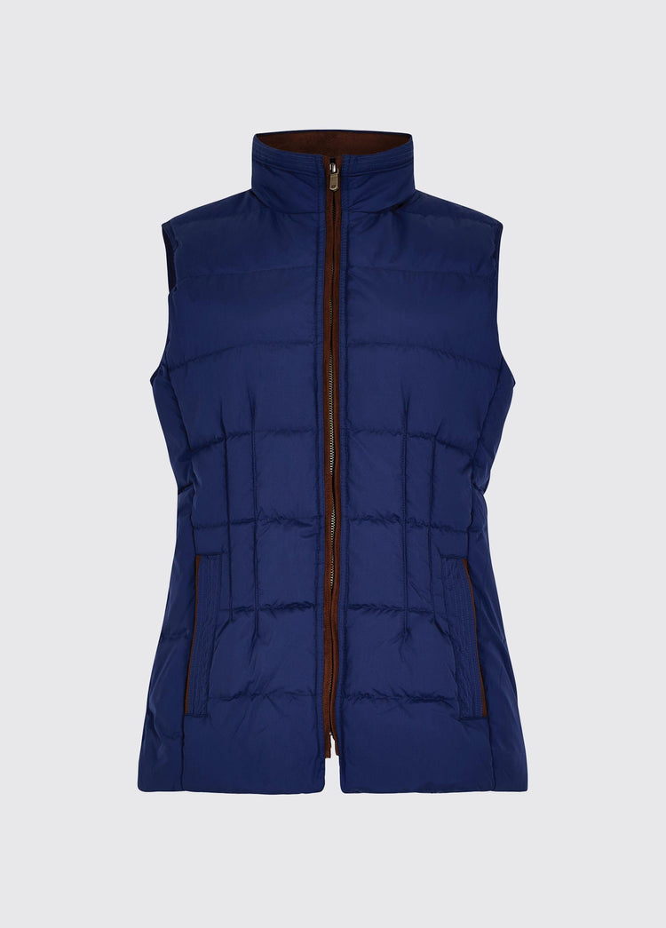 Spiddal bodywarmer - Peacock Blue