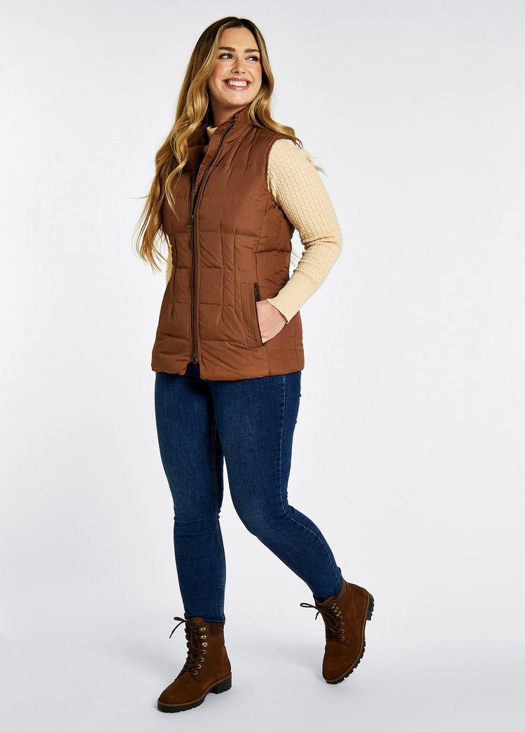 Spiddal bodywarmer - Walnut