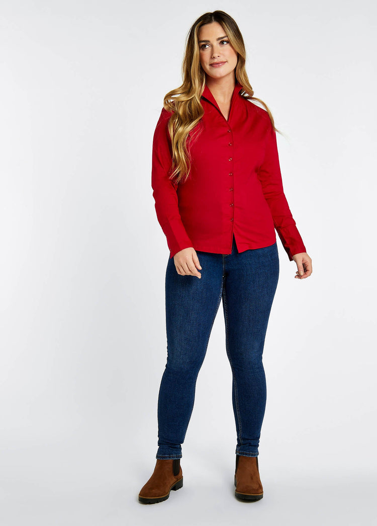 Snowdrop dames blouse - Cardinal