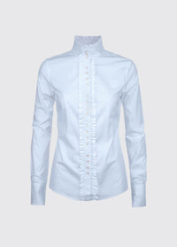 Chamomile ruche blouse - Pale Blue