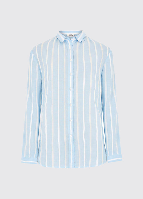 Violet Shirt - Pale Blue