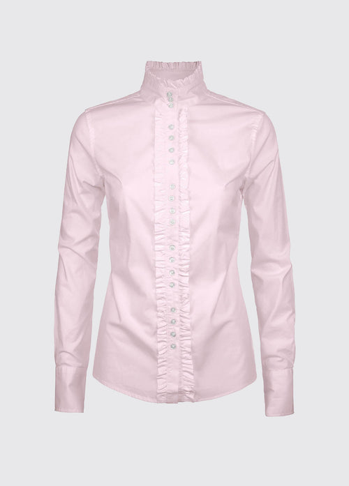 Chamomile ruche blouse - Pale Pink