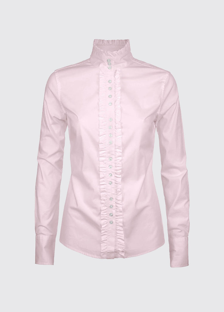 Chamomile ruche blouse - Pale Pink