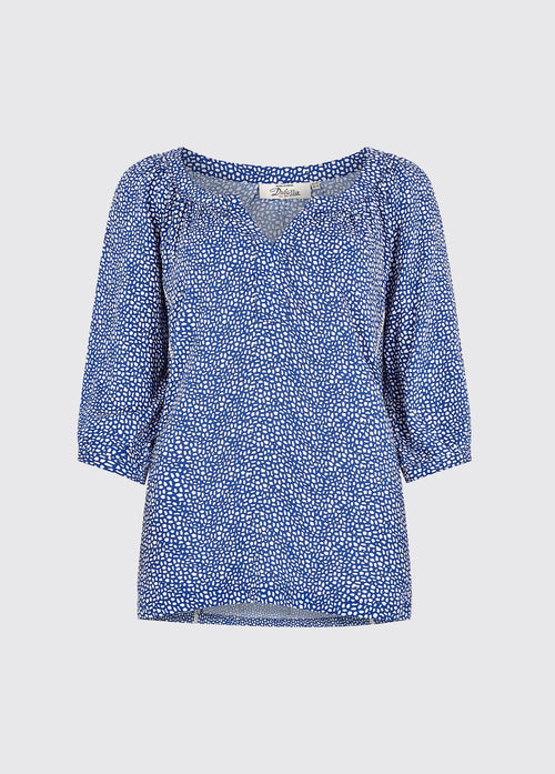 Dahlia Shirt - Royal Blue