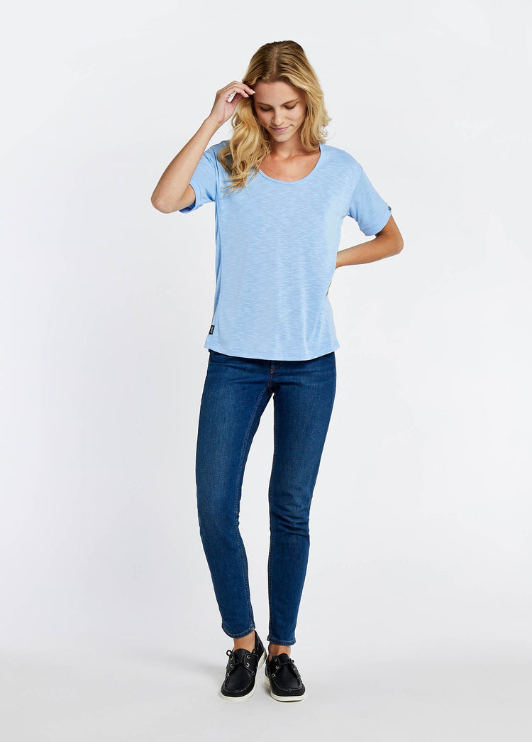 Cloyne Tencel Modal Top - Light Sky