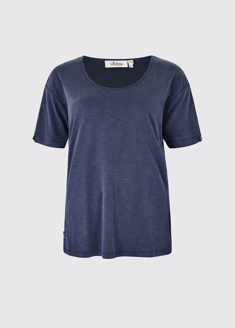 Cloyne Tencel Modal Top - Navy