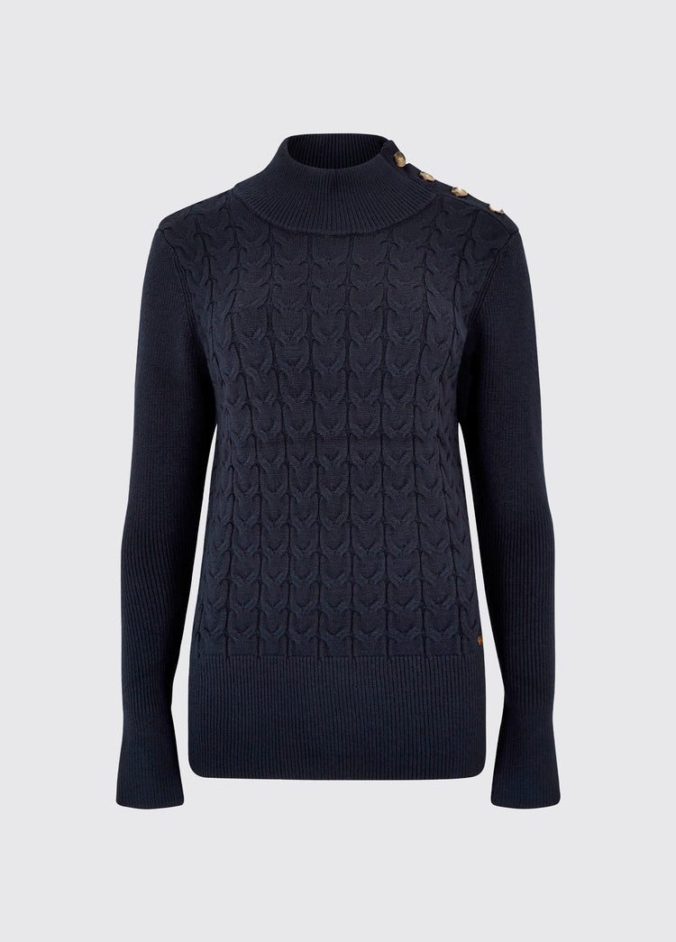 Claremont Viscose Trui voor Dames - Navy