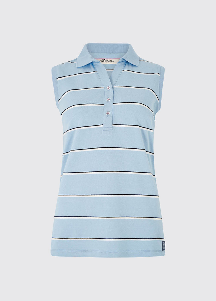 Gracehill 4-Way Stretch Polo - Light Sky