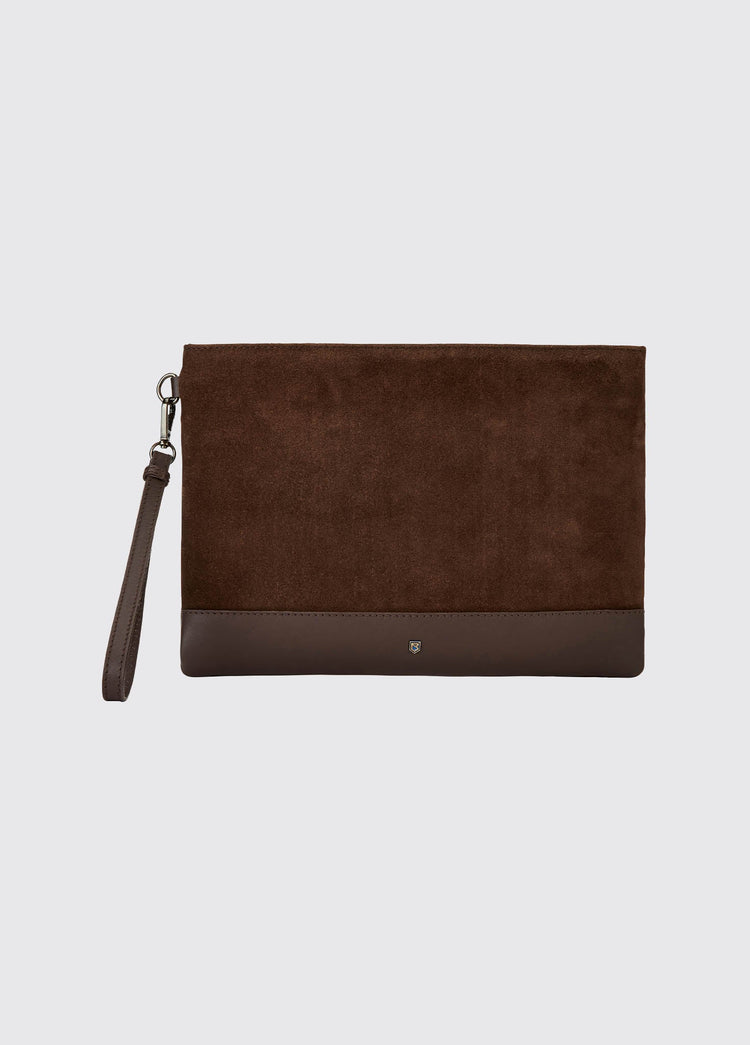 Millymount Suède Clutch  - Cigar