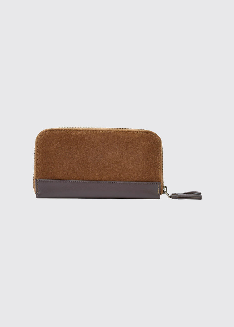 Northbrook Suede Portemonnee - Camel