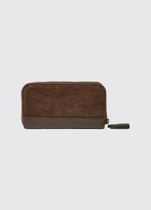 Northbrook Suede Portemonnee - Cigar