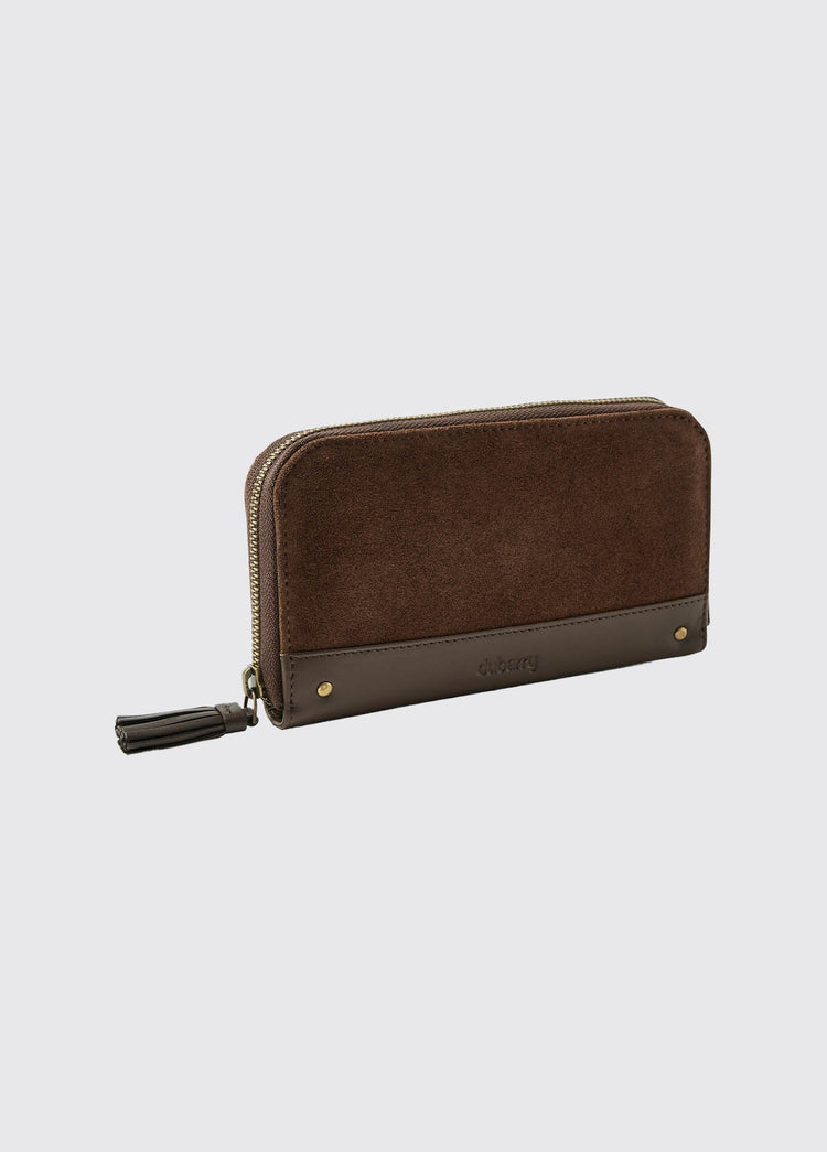 Northbrook Suede Portemonnee - Cigar