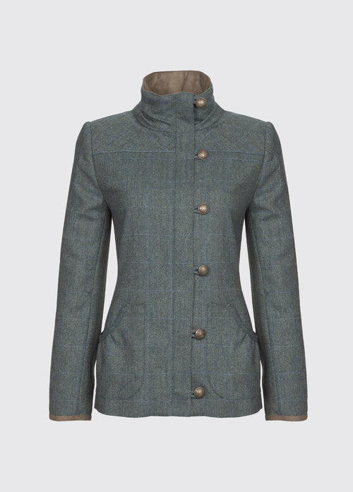 Bracken tweed jas dames - Mist