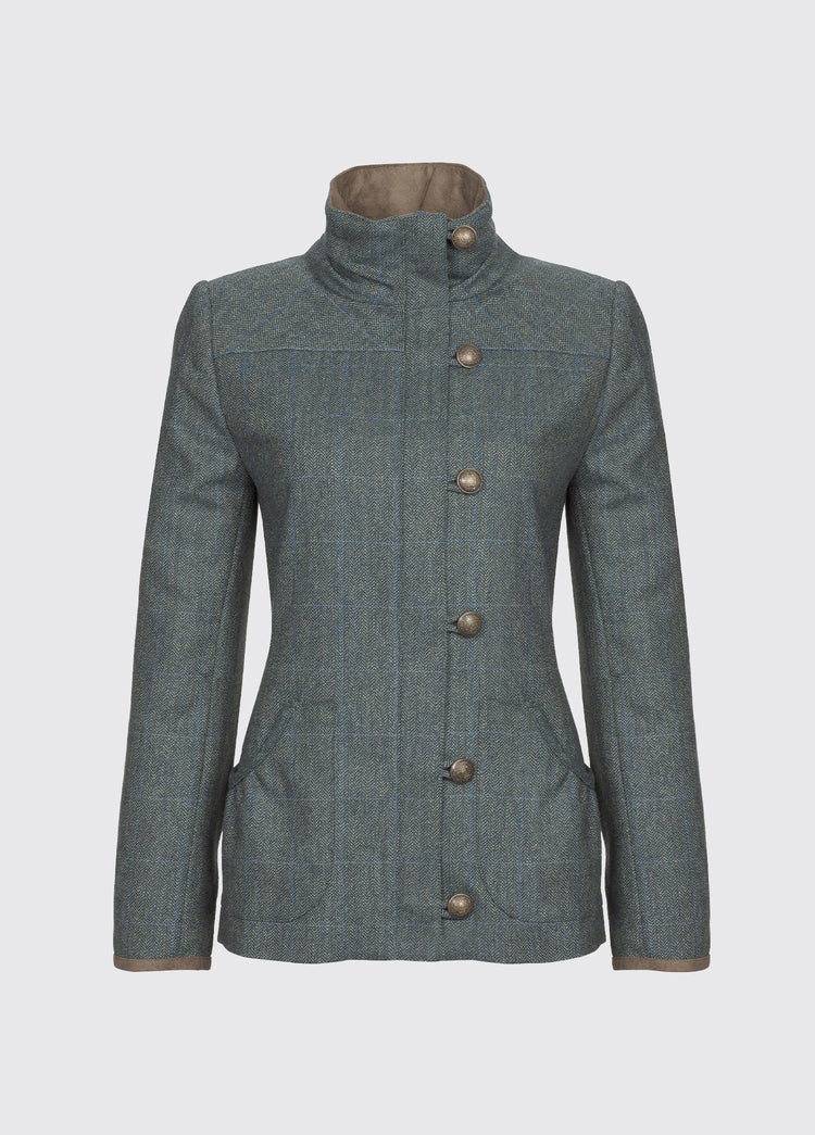 Bracken tweed jas dames - Mist