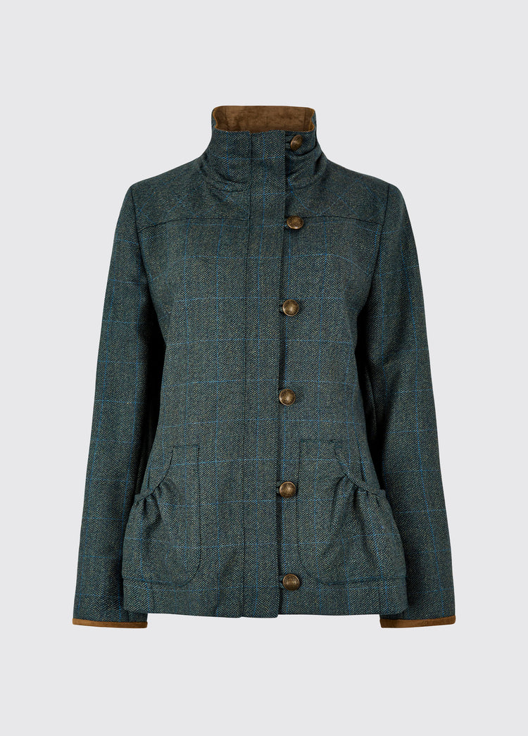 Bracken tweed jas dames - Mist