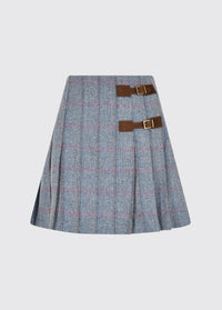 Blossom Tweed rok - Denim Haze