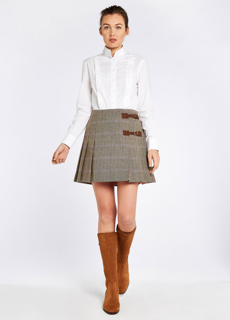 Blossom Tweed rok - Woodrose