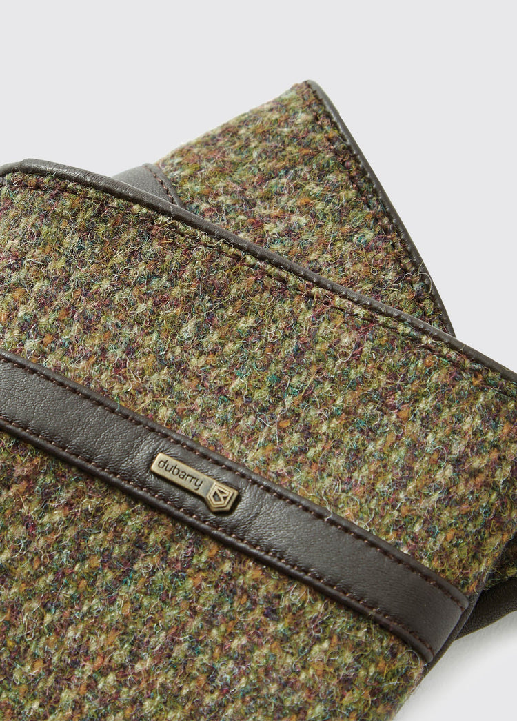 Ballycastle Tweed leren handschoenen - Heath