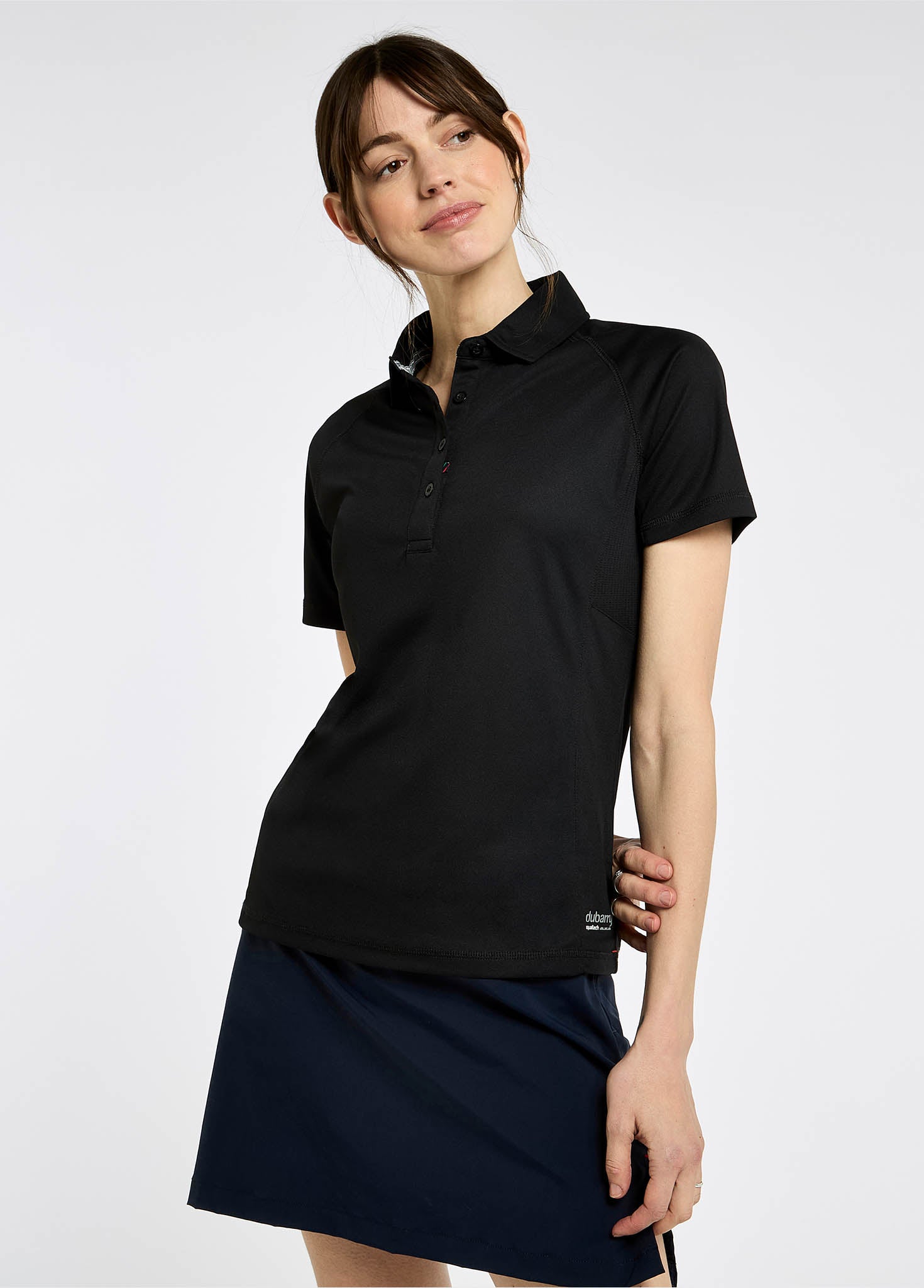 Riviera Technische Poloshirt UPF 50 Black