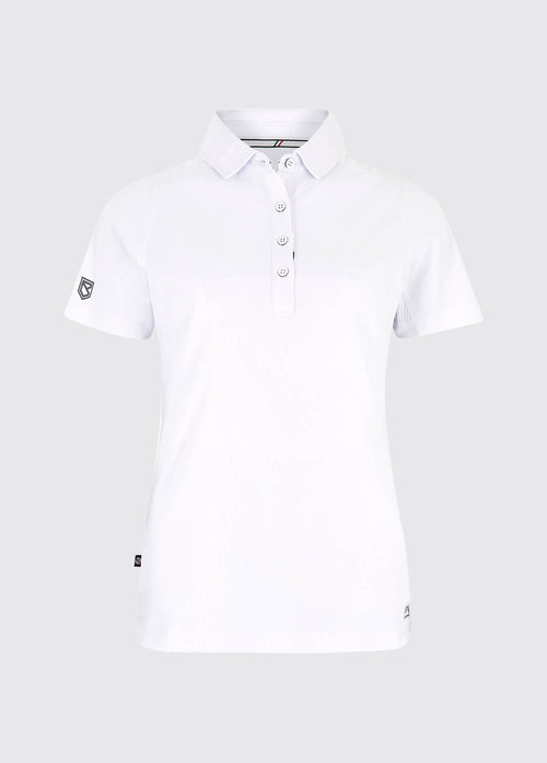 Riviera Technische Poloshirt UPF 50 - White