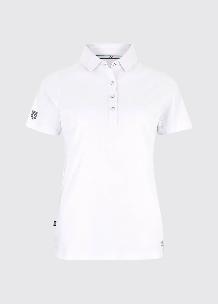 Riviera Technische Poloshirt UPF 50 - White