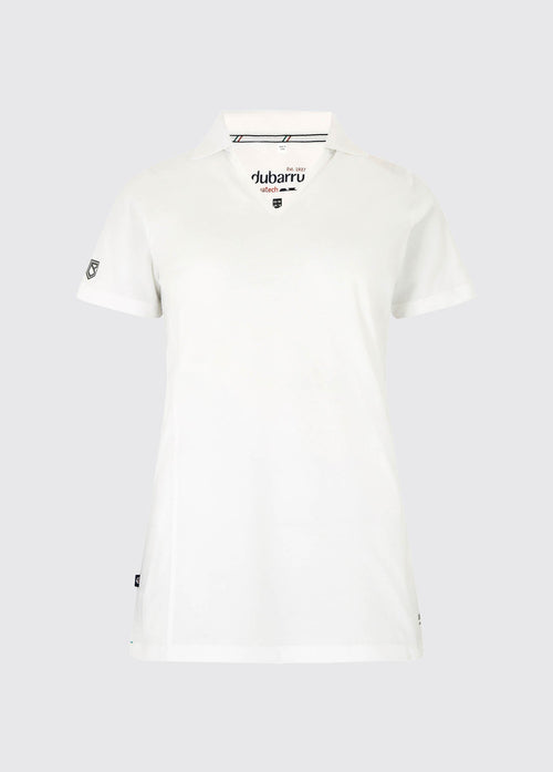 Seville V-hals Polo - White