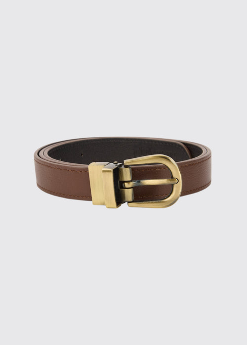 Larchville Leren Herenriem - Cedar