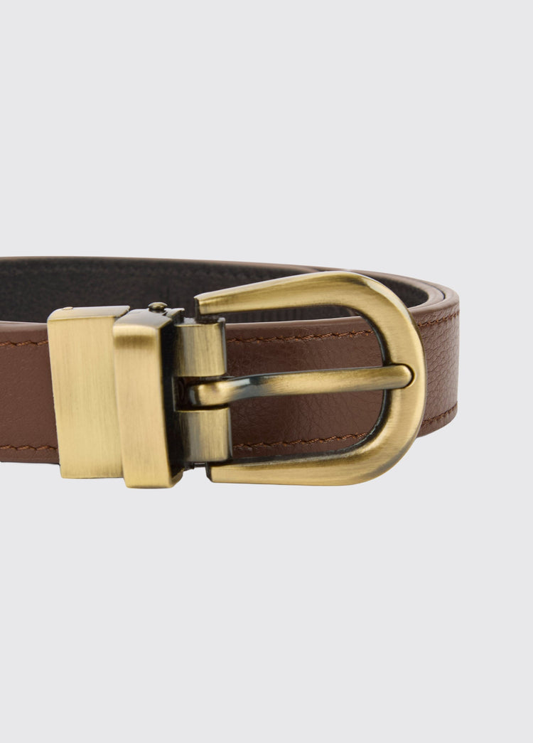 Larchville Leren Herenriem - Cedar