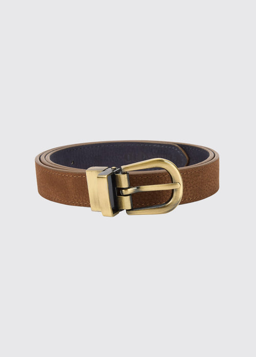 Larchville Leren Herenriem - Walnut