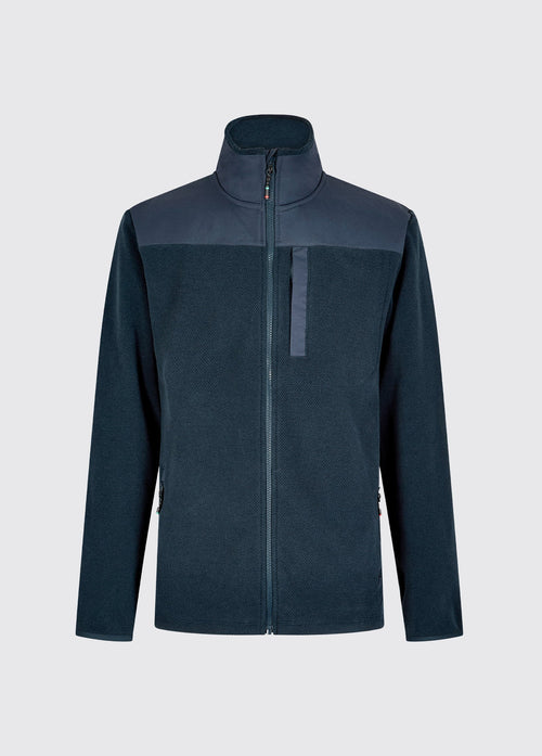 Lucia Heren Fleece Jas - Navy