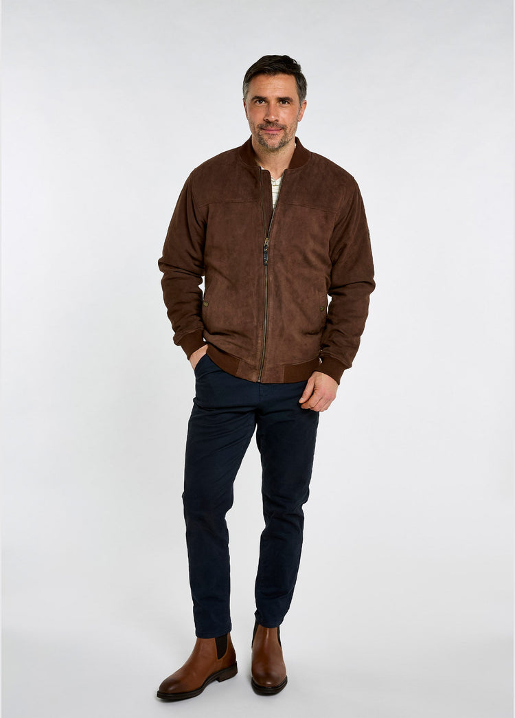 Marblehill Suede Jas - Walnut