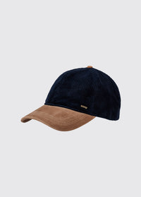 Marino Corduroy Baseball Cap - Navy