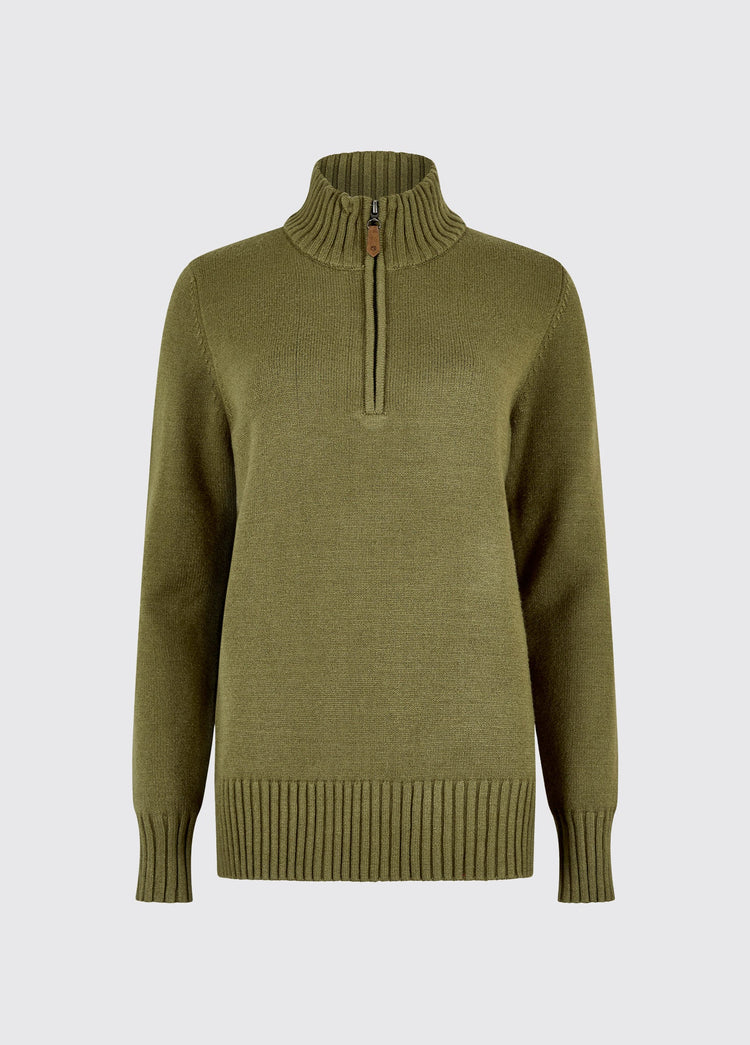 Markham Dames Viscose Trui - Dusky Green