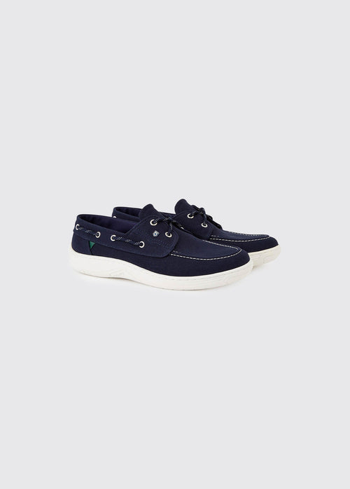 Santorini Canvas Bootschoen - Navy