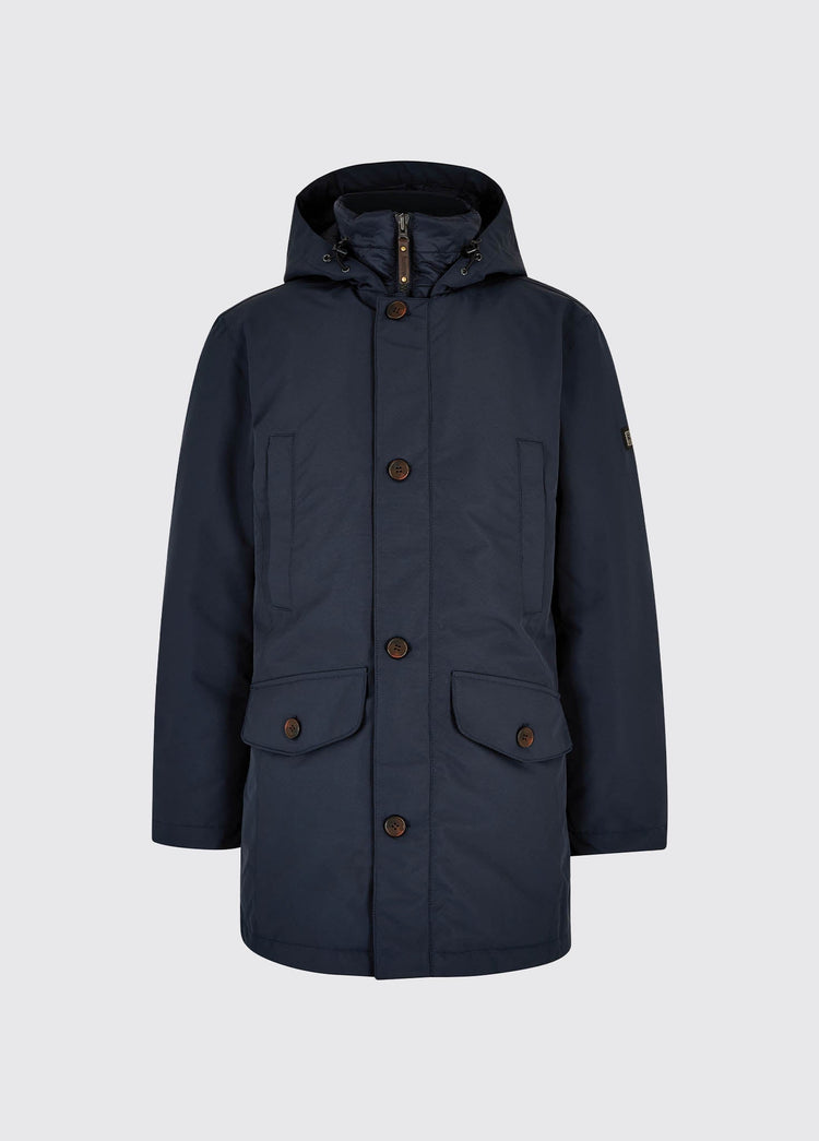 Urlingford Gewatteerde Parka  - Navy