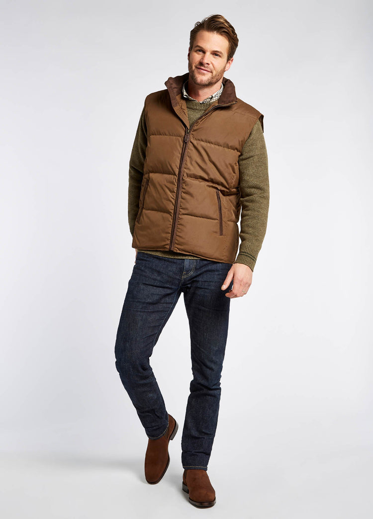 Graystown Gewatteerde Bodywarmer - Walnut