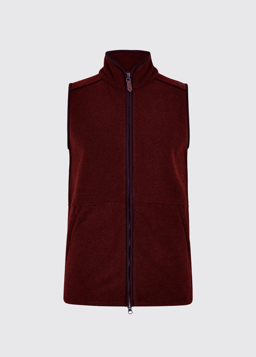 Lifford Fleece Gilet voor Heren - Ox Blood