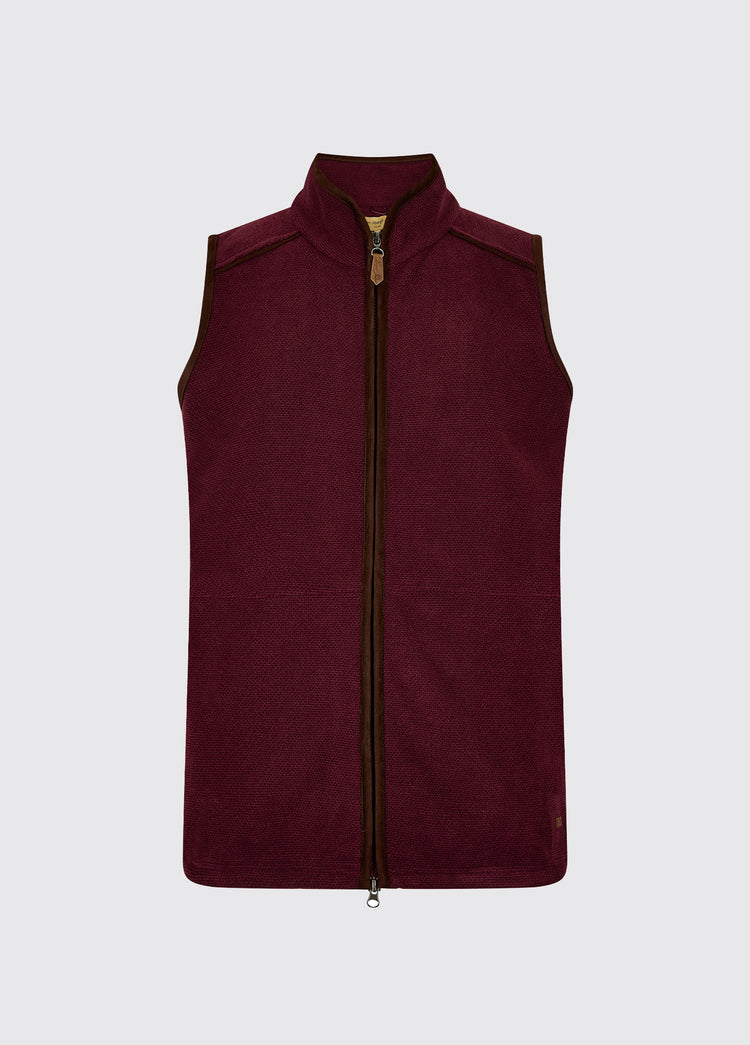 Lifford Fleece Gilet voor Heren - Ox Blood