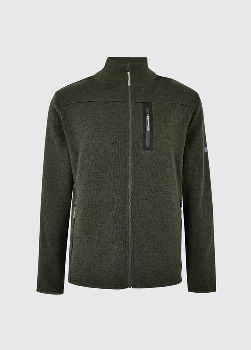 Badgerhill Fleece Jas - Pesto