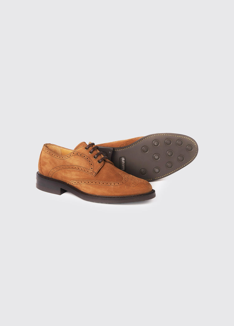 Derry Goodyear welted brogue Derby schoen - Brown