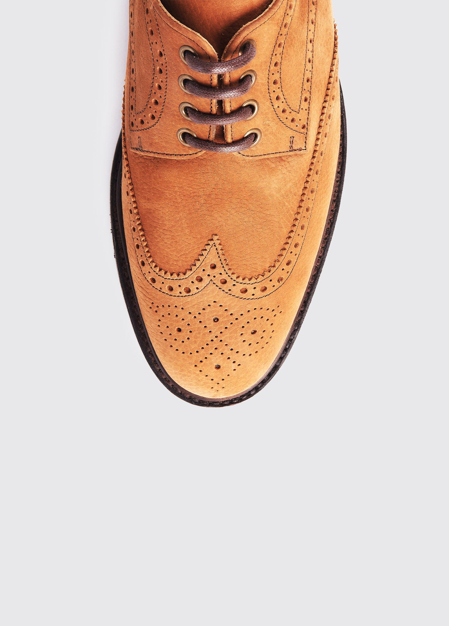 Derry Goodyear welted brogue Derby schoen Brown