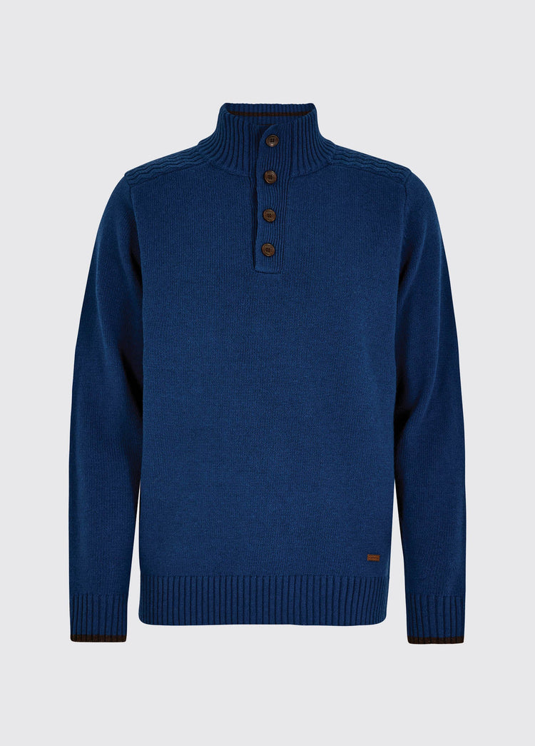 Parkplace Wolmix Trui - Peacock Blue