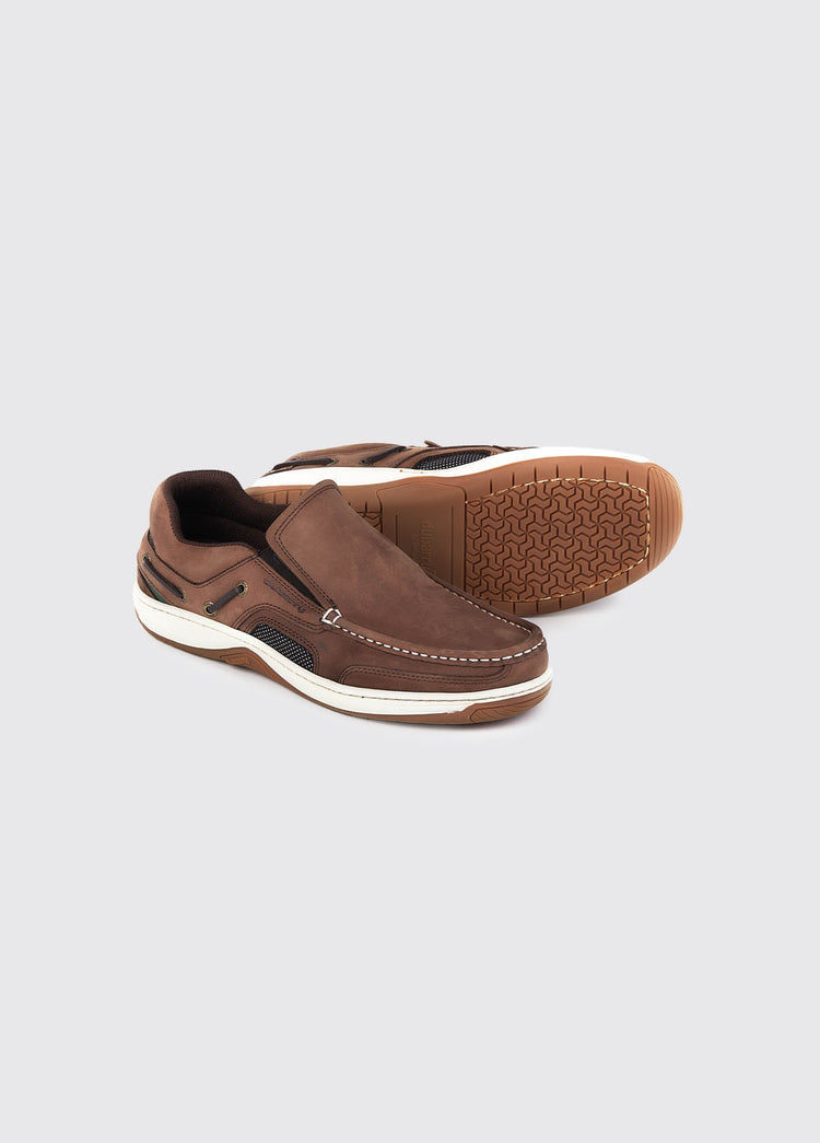 Yacht bootschoen - heren - Donkey Brown