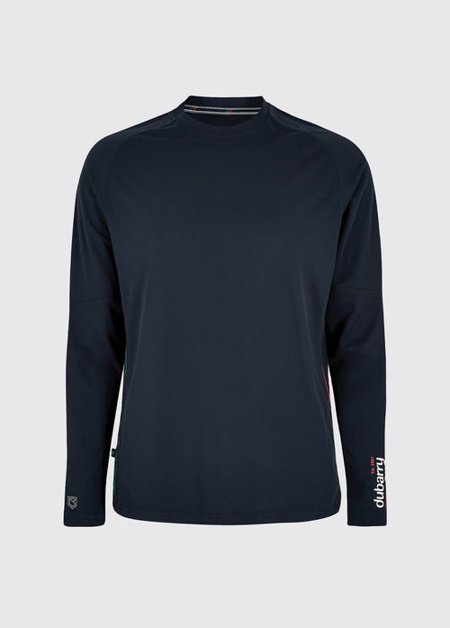 Ancona Lange Mouw T-Shirt UPF 50 - Navy