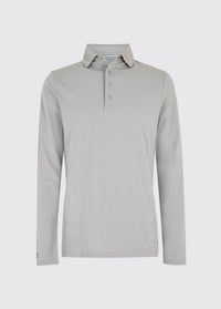 Freshford Lange Mouw Poloshirt UPF 40 - Platinum