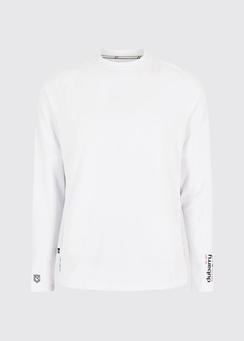 Ancona Lange Mouw T-Shirt UPF 50 - White